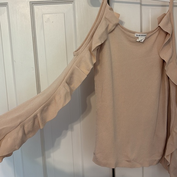 Club Monaco - ruffle sleeve sweater - XS - Picture 4 of 4